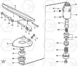 54308 Retarder pedal A30C VOLVO BM VOLVO BM A30C SER NO - 2320/- 2275, USA, Volvo Construction Equipment