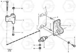 54309 Drop box, mounting A30C VOLVO BM VOLVO BM A30C SER NO - 2320/- 2275, USA, Volvo Construction Equipment