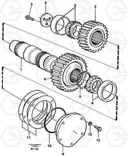 22725 Intermediate shaft A30C VOLVO BM VOLVO BM A30C SER NO - 2320/- 2275, USA, Volvo Construction Equipment