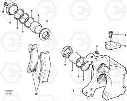 14390 Disc brake A30C VOLVO BM VOLVO BM A30C SER NO - 2320/- 2275, USA, Volvo Construction Equipment