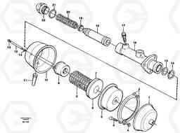 21718 Brake servo A30C VOLVO BM VOLVO BM A30C SER NO - 2320/- 2275, USA, Volvo Construction Equipment