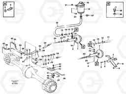 71233 Hydraulic brake system, motor unit A30C VOLVO BM VOLVO BM A30C SER NO - 2320/- 2275, USA, Volvo Construction Equipment