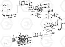 65791 Feed lines, wet tank and regulator A30C VOLVO BM VOLVO BM A30C SER NO - 2320/- 2275, USA, Volvo Construction Equipment