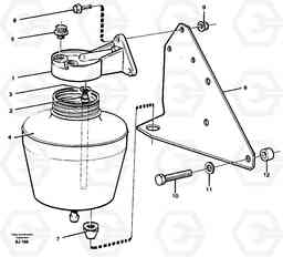 59372 Anti-freeze reservoir A30C VOLVO BM VOLVO BM A30C SER NO - 2320/- 2275, USA, Volvo Construction Equipment