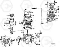 22766 Air compressor A30C VOLVO BM VOLVO BM A30C SER NO - 2320/- 2275, USA, Volvo Construction Equipment