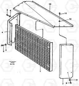 38675 Radiator casing A30C VOLVO BM VOLVO BM A30C SER NO - 2320/- 2275, USA, Volvo Construction Equipment