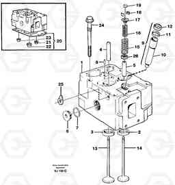 16822 Cylinder head A30C VOLVO BM VOLVO BM A30C SER NO - 2320/- 2275, USA, Volvo Construction Equipment