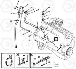 88531 Crankcase ventilation A30C VOLVO BM VOLVO BM A30C SER NO - 2320/- 2275, USA, Volvo Construction Equipment