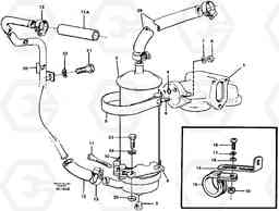 68163 Oil cooler A30C VOLVO BM VOLVO BM A30C SER NO - 2320/- 2275, USA, Volvo Construction Equipment