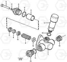 94433 Feed pump A30C VOLVO BM VOLVO BM A30C SER NO - 2320/- 2275, USA, Volvo Construction Equipment