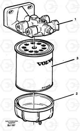 16827 Water separator A30C VOLVO BM VOLVO BM A30C SER NO - 2320/- 2275, USA, Volvo Construction Equipment