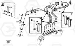 21922 Delivery pipe - injector A30C VOLVO BM VOLVO BM A30C SER NO - 2320/- 2275, USA, Volvo Construction Equipment