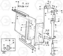 82026 Radiator mounting A30C VOLVO BM VOLVO BM A30C SER NO - 2320/- 2275, USA, Volvo Construction Equipment