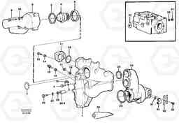 21925 Water pump and thermostat housing A30C VOLVO BM VOLVO BM A30C SER NO - 2320/- 2275, USA, Volvo Construction Equipment