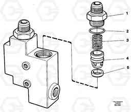 22776 Check valve A30C VOLVO BM VOLVO BM A30C SER NO - 2320/- 2275, USA, Volvo Construction Equipment