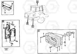 2417 Lighting, front A30C VOLVO BM VOLVO BM A30C SER NO - 2320/- 2275, USA, Volvo Construction Equipment