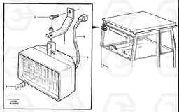 10657 Work lights A30C VOLVO BM VOLVO BM A30C SER NO - 2320/- 2275, USA, Volvo Construction Equipment