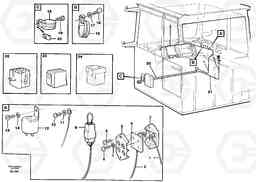 54293 Cable harnesses, cab A30C VOLVO BM VOLVO BM A30C SER NO - 2320/- 2275, USA, Volvo Construction Equipment