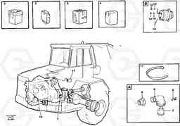 54298 Cable harnesses, front A30C VOLVO BM VOLVO BM A30C SER NO - 2320/- 2275, USA, Volvo Construction Equipment