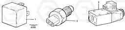 54301 Relays, sensors and solenoid valves Reference list A30C VOLVO BM VOLVO BM A30C SER NO - 2320/- 2275, USA, Volvo Construction Equipment