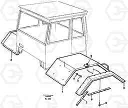 90308 Front fender A30C VOLVO BM VOLVO BM A30C SER NO - 2320/- 2275, USA, Volvo Construction Equipment