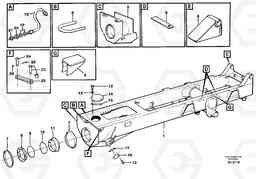 87150 Frame, rear A30C VOLVO BM VOLVO BM A30C SER NO - 2320/- 2275, USA, Volvo Construction Equipment