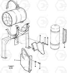 60975 Protecting plates and handrails A30C VOLVO BM VOLVO BM A30C SER NO - 2320/- 2275, USA, Volvo Construction Equipment