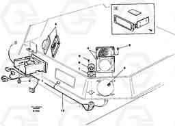 57575 Radio bracket A30C VOLVO BM VOLVO BM A30C SER NO - 2320/- 2275, USA, Volvo Construction Equipment