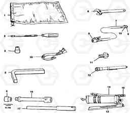 67288 Tool kit A30C VOLVO BM VOLVO BM A30C SER NO - 2320/- 2275, USA, Volvo Construction Equipment