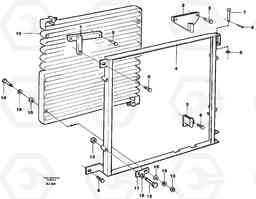 87280 Condenser divice air-condition A30C VOLVO BM VOLVO BM A30C SER NO - 2320/- 2275, USA, Volvo Construction Equipment