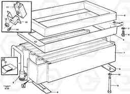 57774 Evaporator with fitting parts A30C VOLVO BM VOLVO BM A30C SER NO - 2320/- 2275, USA, Volvo Construction Equipment