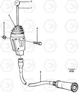 88284 Tip control A30C VOLVO BM VOLVO BM A30C SER NO - 2320/- 2275, USA, Volvo Construction Equipment