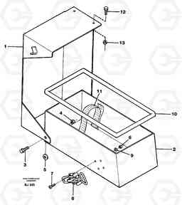 65895 Tool kit A30C VOLVO BM VOLVO BM A30C SER NO - 2320/- 2275, USA, Volvo Construction Equipment