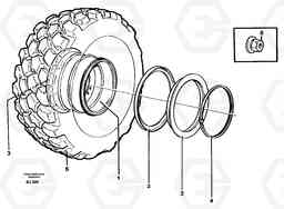 22779 Wheel A30C VOLVO BM VOLVO BM A30C SER NO - 2320/- 2275, USA, Volvo Construction Equipment