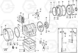 97819 Transmission housing A35C VOLVO BM VOLVO BM A35C SER NO - 4620,, Volvo Construction Equipment