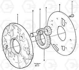 25135 Oil pump A35C VOLVO BM VOLVO BM A35C SER NO - 4620,, Volvo Construction Equipment