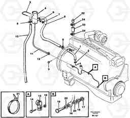 83815 Crankcase ventilation A35C VOLVO BM VOLVO BM A35C SER NO - 4620,, Volvo Construction Equipment