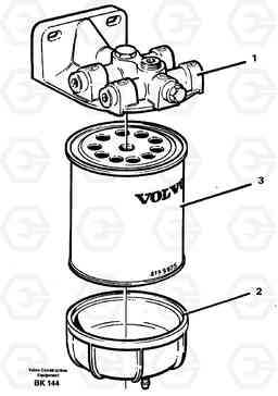 23400 Water separator A35C VOLVO BM VOLVO BM A35C SER NO - 4620,, Volvo Construction Equipment