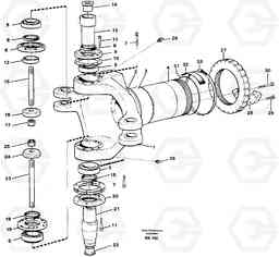 60429 Frame link A35C VOLVO BM VOLVO BM A35C SER NO - 4620,, Volvo Construction Equipment