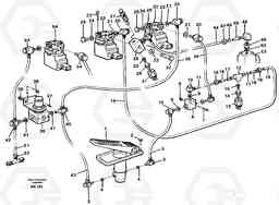 99331 Pneumatic air system, transmission A35C VOLVO BM VOLVO BM A35C SER NO - 4620,, Volvo Construction Equipment