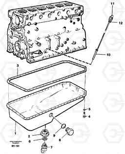 25103 Oil sump A35C VOLVO BM VOLVO BM A35C SER NO - 4620,, Volvo Construction Equipment