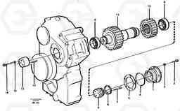 44024 Intermediate shaft A35C VOLVO BM VOLVO BM A35C SER NO - 4620,, Volvo Construction Equipment