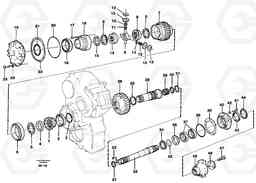 19713 Axle shaft with differential A35C VOLVO BM VOLVO BM A35C SER NO - 4620,, Volvo Construction Equipment