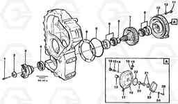 19714 Lower shaft and oil pump A35C VOLVO BM VOLVO BM A35C SER NO - 4620,, Volvo Construction Equipment
