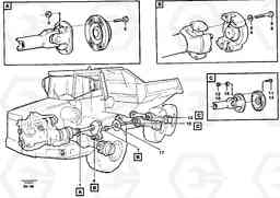 25412 Propeller shafts with fitting parts A35C VOLVO BM VOLVO BM A35C SER NO - 4620,, Volvo Construction Equipment