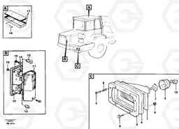 2424 Lighting, front A35C VOLVO BM VOLVO BM A35C SER NO - 4620,, Volvo Construction Equipment