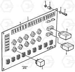 46978 Electrical distribution box A35C VOLVO BM VOLVO BM A35C SER NO - 4620,, Volvo Construction Equipment