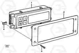 55536 Display panel A35C VOLVO BM VOLVO BM A35C SER NO - 4620,, Volvo Construction Equipment