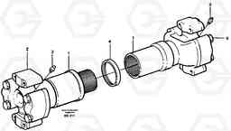 19716 Propeller shaft A35C VOLVO BM VOLVO BM A35C SER NO - 4620,, Volvo Construction Equipment