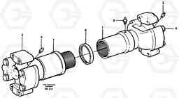 25414 Propeller shaft A35C VOLVO BM VOLVO BM A35C SER NO - 4620,, Volvo Construction Equipment